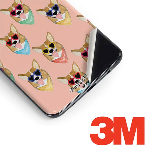 Bouffants and Broken Hearts Corgi Love Galaxy S9 Skin